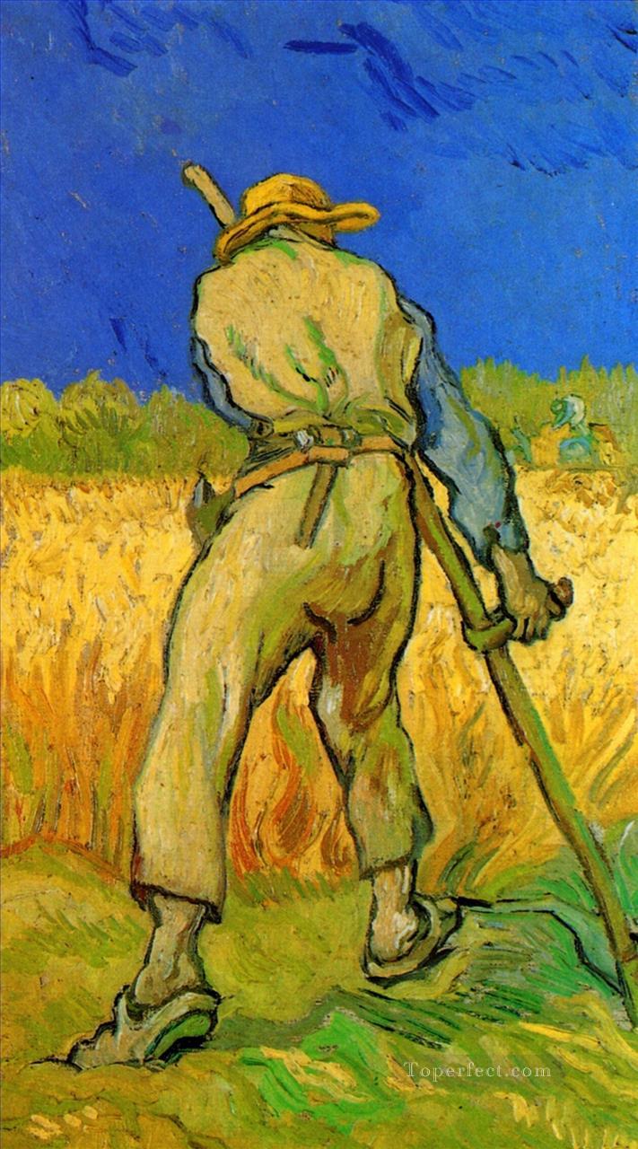 The Reaper after Millet Vincent van Gogh Oil Paintings
